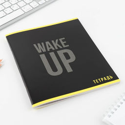 Цена за 5 шт. Тетрадь в клетку, 48 л., А5, на скрепке, блок №2, Yellow, МИКС