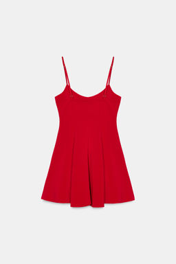 STRETCH DRESS WITH HEARTS - Zara фото 6