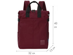 Сумка-рюкзак женский Lanotti 3209 NT/бордовый