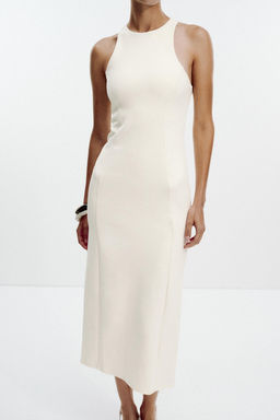 INTERLOCK HALTERNECK DRESS - Zara фото 3