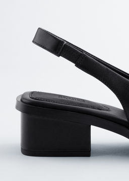 Sandalias de tiras de piel de napa - H&m фото 5