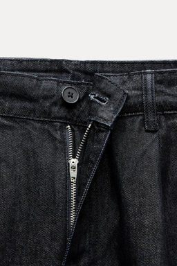 DARTS TRF DENIM TROUSERS - Zara фото 4