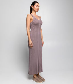 Платье #КТ5425 (1), бежево-серый - Dommod фото 2