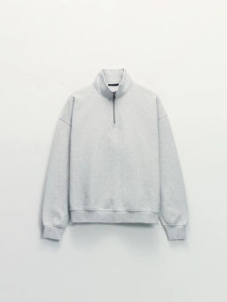 Толстовка из 100% хлопка на молнии / Zarina