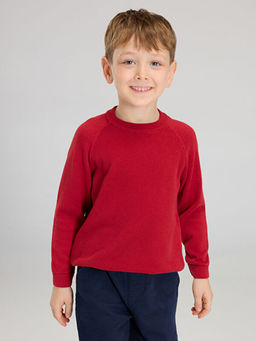 Erkek ?ocuk Basic Triko Kazak