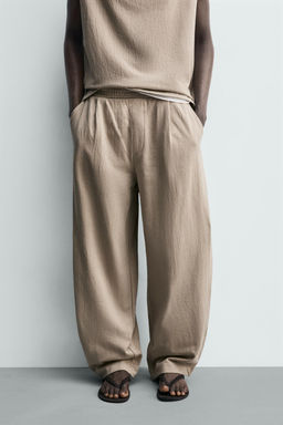 PANTAL?N REGULAR FIT T?CNICO / Gris - Zara фото 4