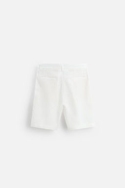 100% LINEN BERMUDA SHORTS - Zara фото 16