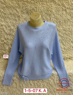 Свитер женский со стразами - Bruno фото 6