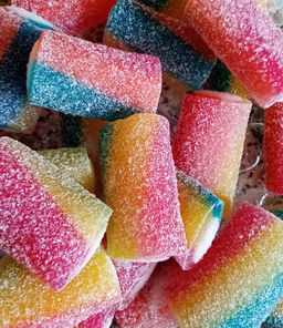 Трубочки радуга кислые чупа-чупс 1 кг - Sweet Joys фото 4