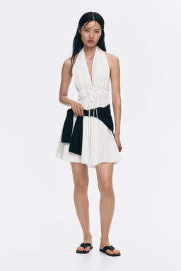 Vestido halter con cordones de ajuste - H&m фото 7