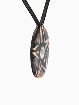 Кулон «Звезда», 25 см, ракушка