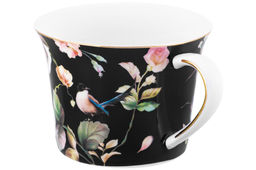 Чайн. пара 2 пр. 270 мл 12,5*9,5*7 см Певчие птички на черном NEW BONE CHINA - Elan gallery фото 6