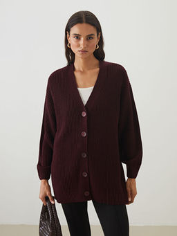 V Yaka Kad?n Triko H?rka