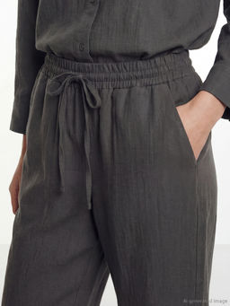 Beli Lastikli Kad?n Pantolon