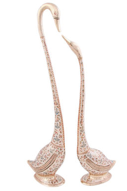 Статуэтка Лебеди30(пара) № Ст2507/30/2 (ANDAWWA PATTA WHITE)