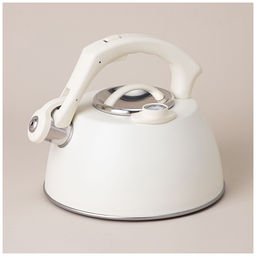 ЧАЙНИК AGNESS СО СВИСТКОМ, СЕРИЯ ТЮДОР, 3,0Л ТЕРМОАККУМУЛИРУЮЩЕЕ ДНО,ИНДУКЦИЯ,ВСТРОЕННЫЙ ТЕРМОМЕТР