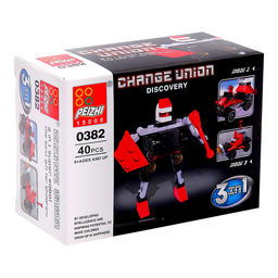 Цена за 2 шт. Конструктор «Космический исследователь», 3 в 1, 33-40 деталей, МИКС