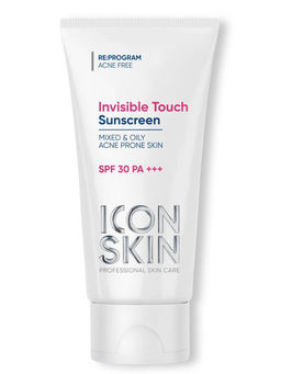 Солнцезащитный крем-флюид Invisible Touch SPF 30 для жирной кожи, 50 м - Icon skin фото 2