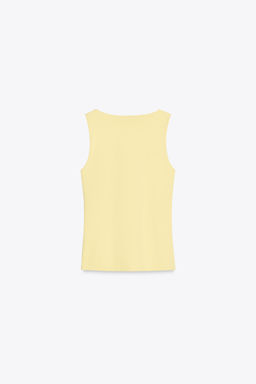 POLYAMIDE TOP WITH WIDE STRAPS