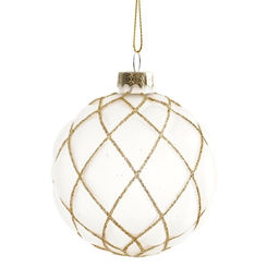 Украшение новогоднее "Шар", L8 W8 H9 см, 2в.