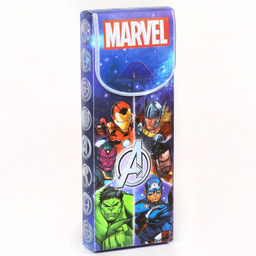 Цена за 5 шт. Пенал-футляр пластиковый, 75х195х25 мм, сборный, Мстители