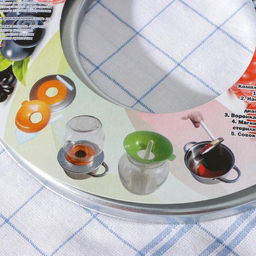 Набор для консервирования: воронка, магнит, лопатка, насадка на стерилизатор, МИКС