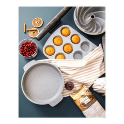 Скалка из натурального мрамора Walmer Nordic, цвет черный  фото 8