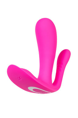 Вибро вкладыш в трусики Satisfyer Top Secret+, розовый  фото 3