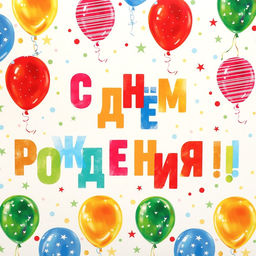 Коробка складная С Днем Рождения, 31 х 24.5 х 9 см - Дарите счастье фото 5