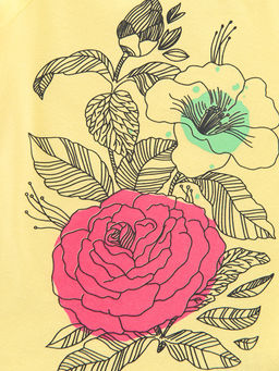 Футболка для девочки UD 3539 коралловый - Mini maxi фото 6