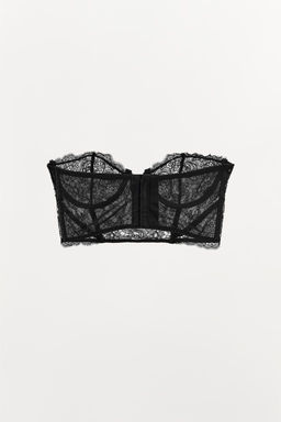 CORSET WITH LACE AND UNDERWIRE - Zara фото 3
