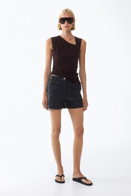 Top asim?trico drapeado - H&m фото 6
