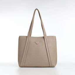 Сумка жен 30*10*26, отд на молнии, бежевый