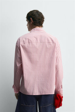 MICKEY MOUSE PATCH STRIPED SHIRT HARRY LAMBERT FOR ZARA X DISNEY  фото 3