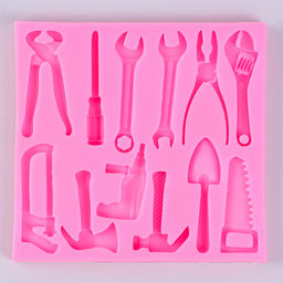 Молд силиконовый  «Инструменты»  13,6 x 13 x 1,2 см