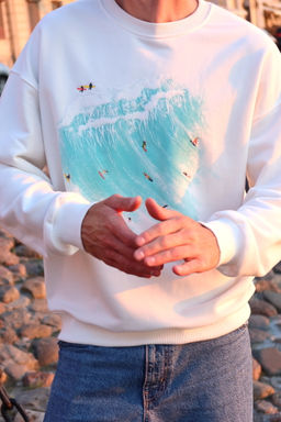 Свитшот мужской Wave - Captain's mate фото 10