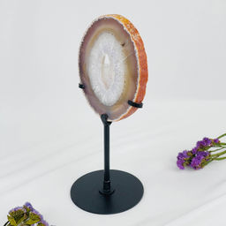 Срез Агата на подставке - Радуга самоцветов фото 3