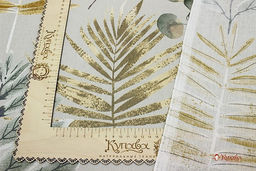 Бязь Акварельная осень, ш.1.5м. хлопок-100 %, 120гр/м.кв - Купава фото 5