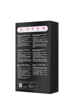 Вибромастурбатор с осцилляцией LOVENSE Gush 2, силикон, бирюзовый