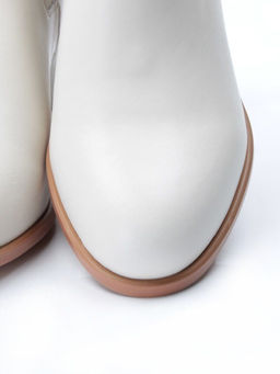 01-PCT163-2 Ботинки Челси демисезонные женские (натуральная кожа, байка) - Фабричный китай фото 15