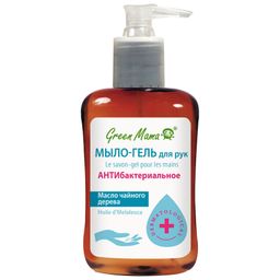 Мыло-гель для рук антибактериальное с маслом чайного дерева 300 мл - Green mama фото 2