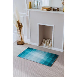 Коврик Доляна Лазурный, 60?100 см, синий  фото 2