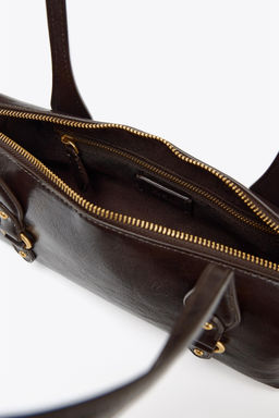 SHOULDER BAG WITH METALLIC DETAILS - Zara фото 6