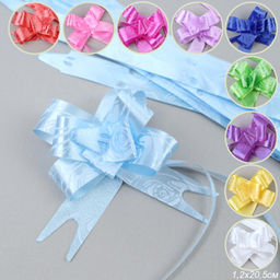 Бант подарочный ширина 12 мм 10 штук набор / W-210-12 /уп 20/600/