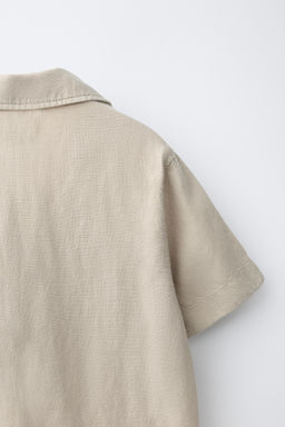 CAMISA BOLSILLO CON LINO / Arena - Zara фото 4