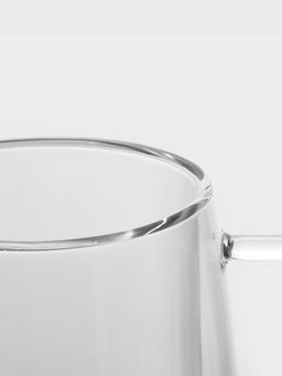 Кружка с двойными стенками Magistro «Адель», 450 мл, стекло, прозрачная