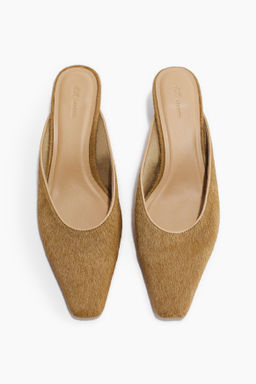 Mules de piel con tac?n - H&m фото 5