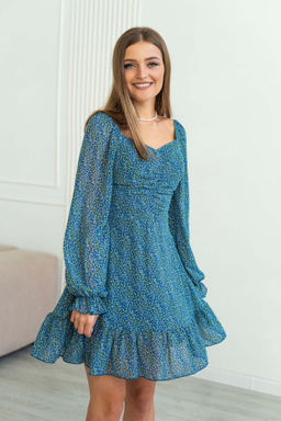 Платье Багряна (морская волна) - Nadi bordo фото 9