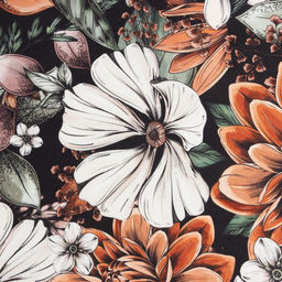 Полотенце Этель Meadow flower 40х73 см, 100% хлопок, саржа 190 г/м2 фото 3