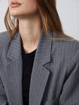 ?izgili Kad?n Blazer Ceket